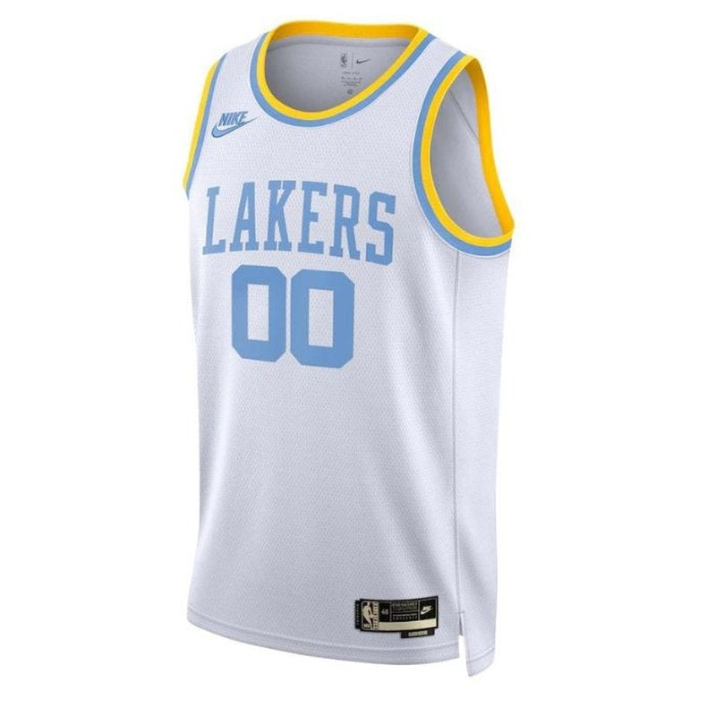 Camisa NBA Los Angeles Lakers Unissex 2023 - Edição Clássica - Branca 