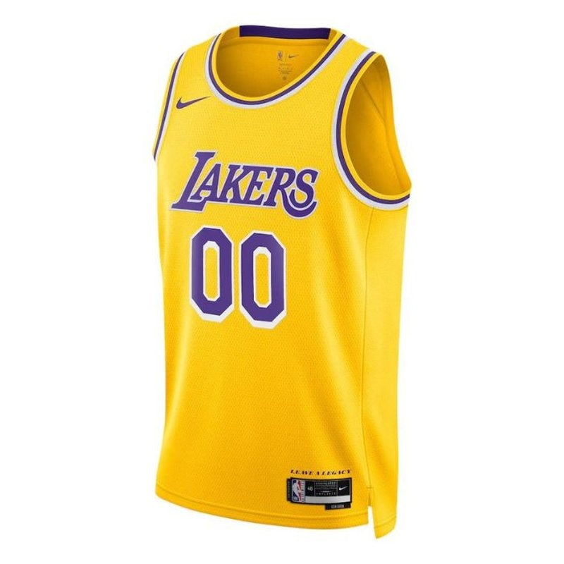 Camiseta unisex de la NBA de Los Ángeles Lakers 2023, dorada - Edición Ícono