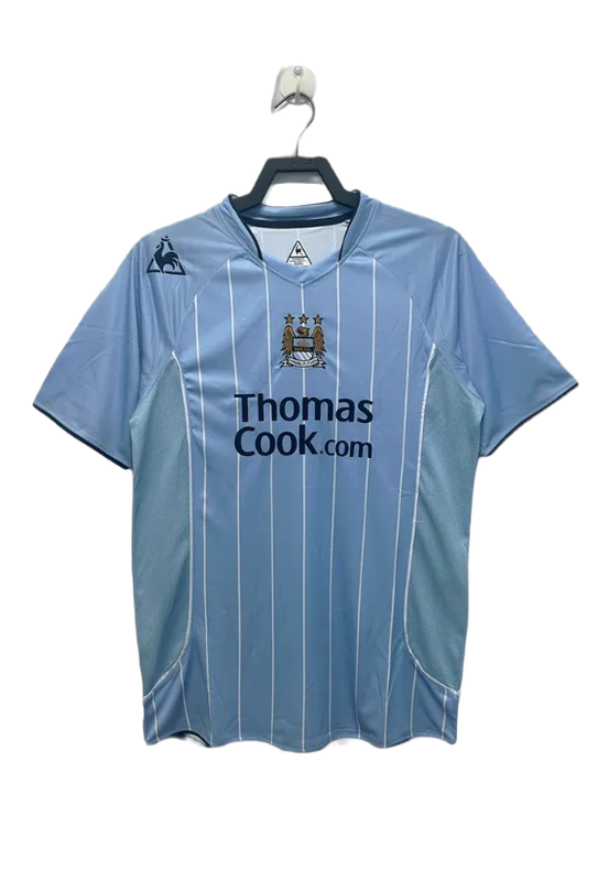 Camiseta local del Manchester City 07/08 I - Versión retro