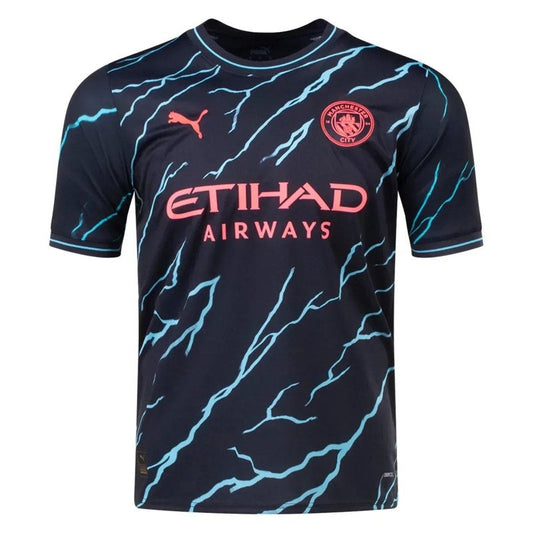 Camiseta de la tercera equipación del Manchester City 23/24 III (versión para aficionados) 