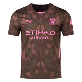 Camisa de goleiro marrom Manchester City 24/25 - Versão Torcedor 