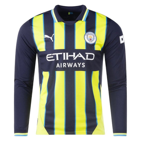 Camiseta de visitante del Manchester City 24/25 II - Manga larga