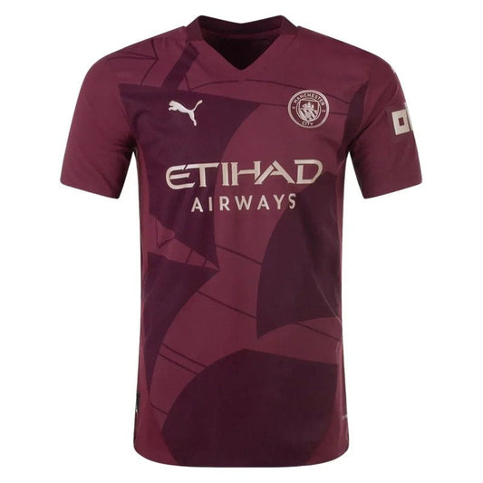 Camiseta de tercera equipación del Manchester City 24/25 III - Versión de jugador 