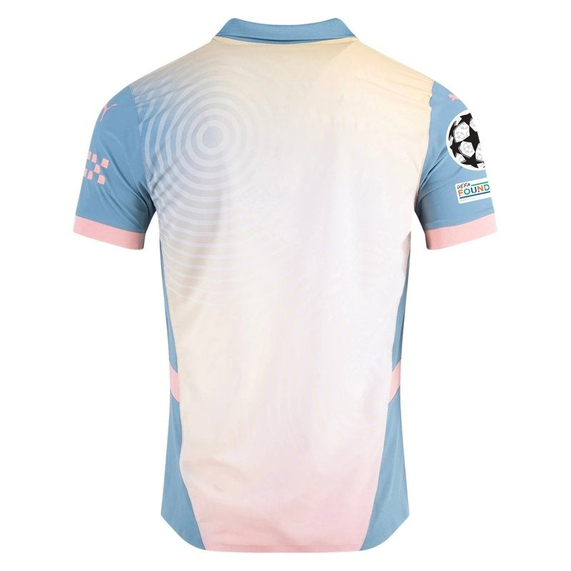 Camiseta del Manchester City 24/25 IV Cuarta División de la UCL - Versión de jugador