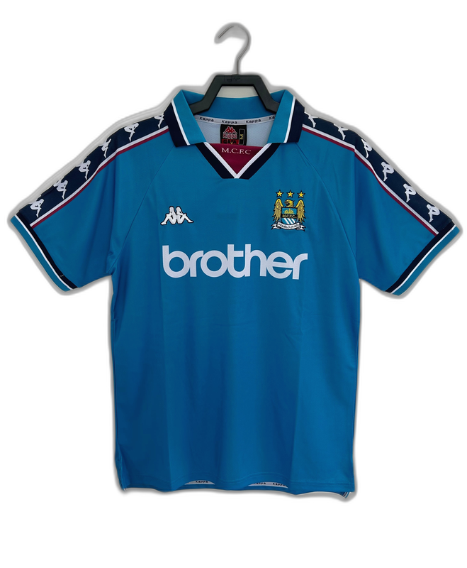 Camisa Manchester City 97/98 I - Versão Retrô