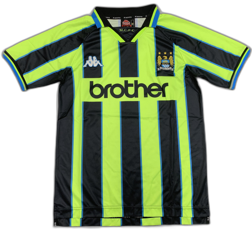 Camisa reserva Manchester City 98/99 II - Versão retrô
