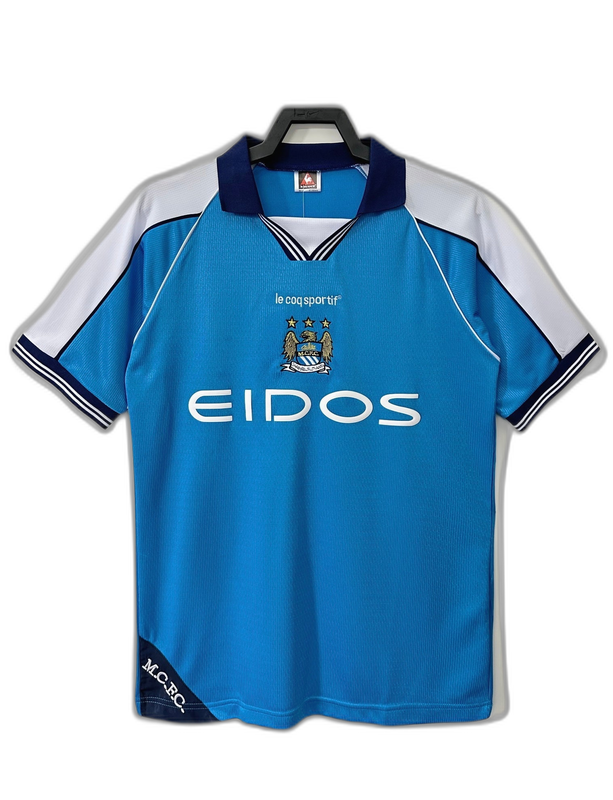 Camiseta local del Manchester City 99/01 I - Versión retro