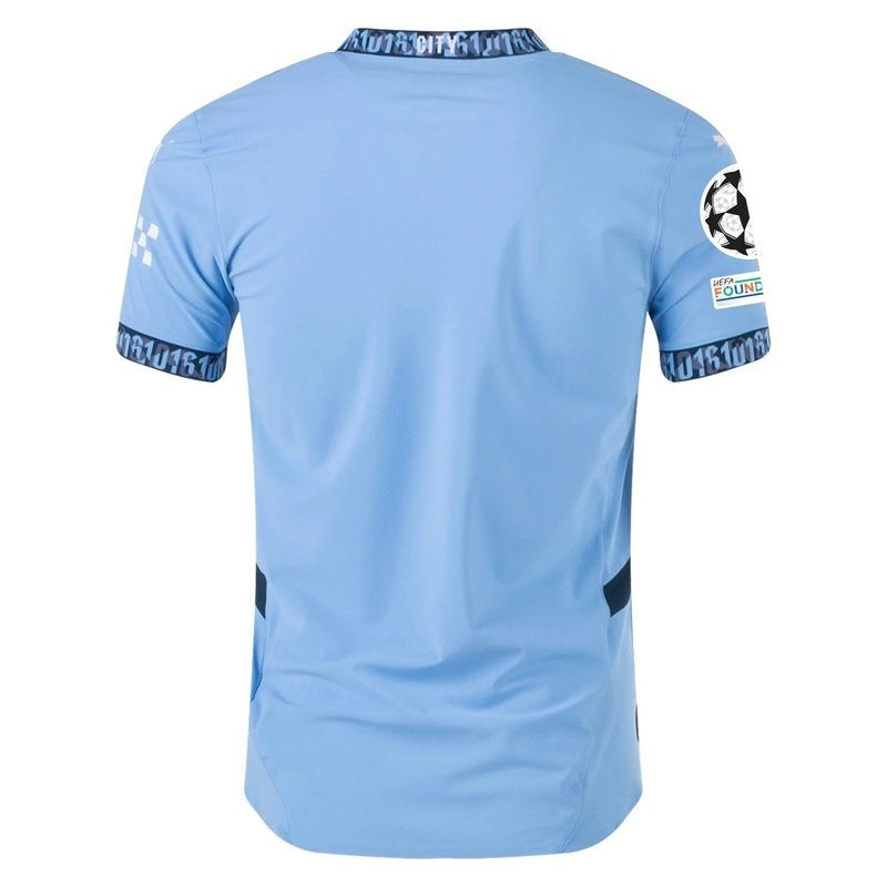 Camiseta local del Manchester City UCL 24/25 I - Versión de jugador
