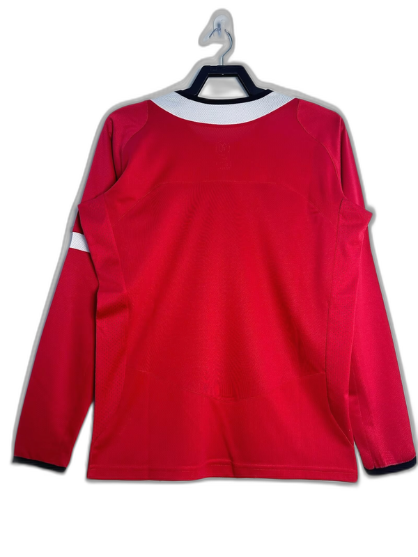 Camisa Manchester United 05/06 I Home - Manga Longa Versão Retro