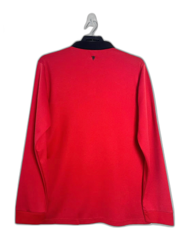 Camisa Manchester United 13/14 I Home - Manga Longa Versão Retro