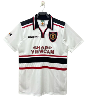 Camisa reserva do Manchester United 1998 II - Versão retrô