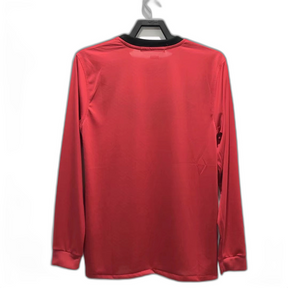 Camisa Manchester United 2010 I Home - Versão retrô de manga comprida