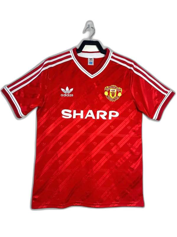 Camisa Manchester United 86/88 I - Versão retrô