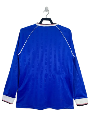 Camiseta de visitante del Manchester United 88/90 II - Versión retro de manga larga