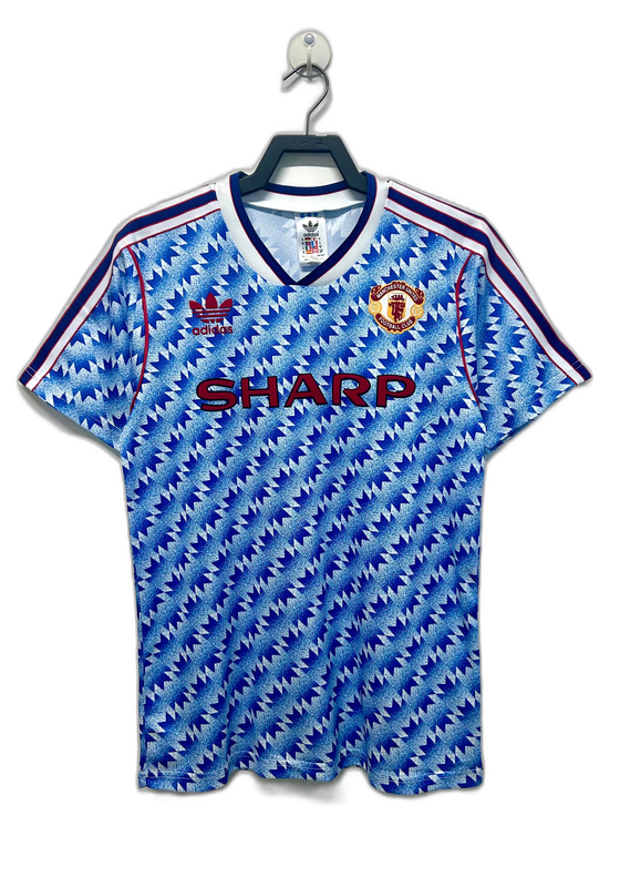 Camisa reserva do Manchester United 90/92 II - Versão retrô