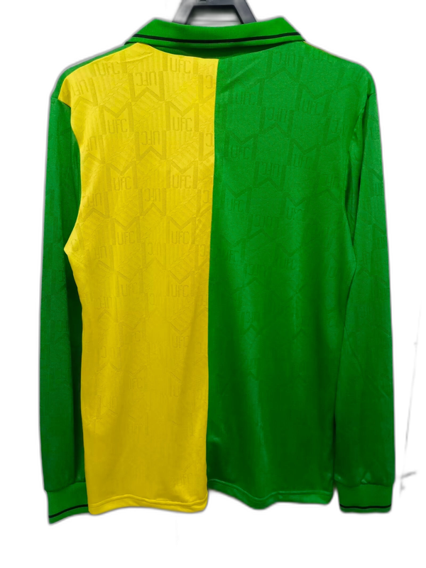 Camisa reserva Manchester United 92/94 II - Versão retrô de manga comprida