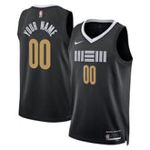 Camiseta unisex de la NBA Memphis Grizzlies 23/24 - Negra - Edición City 