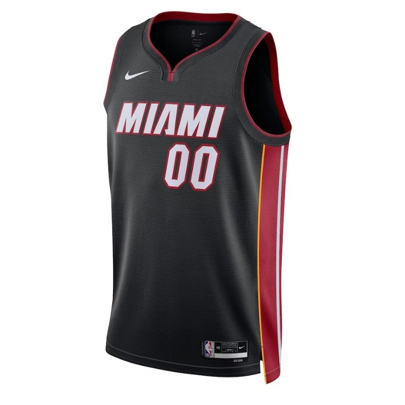 Camisa NBA Miami Heat Unissex 2023 Preta - Edição Ícone 