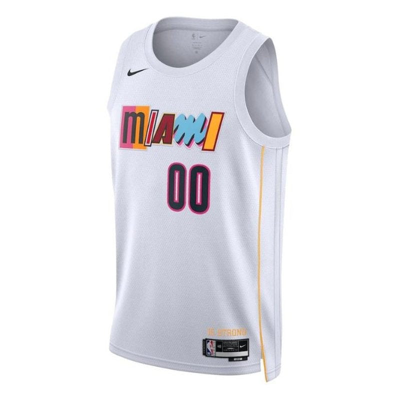 Camiseta unisex de la NBA Miami Heat 2023 - Edición Ciudad - Blanca 