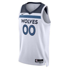 Camisa Minnesota Timberwolves Unissex 2023 Branca da NBA - Edição Associação 