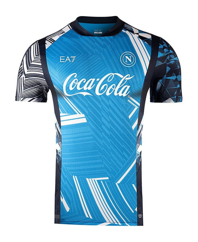 Camisa pré-jogo Napoli 24/25 - Versão Torcedor