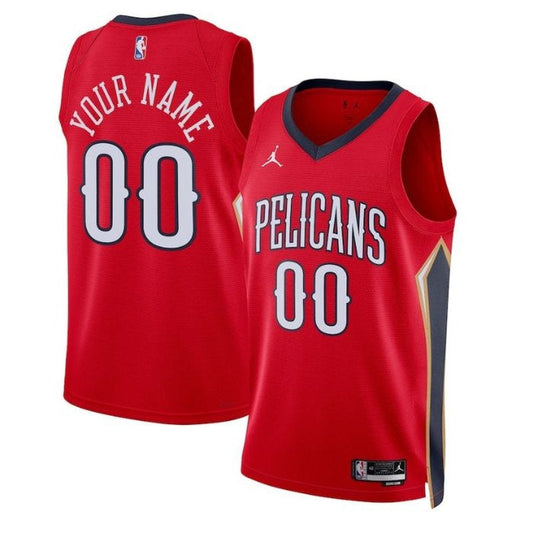 Camiseta unisex de la NBA de los New Orleans Pelicans 2023 - Edición especial - Roja 