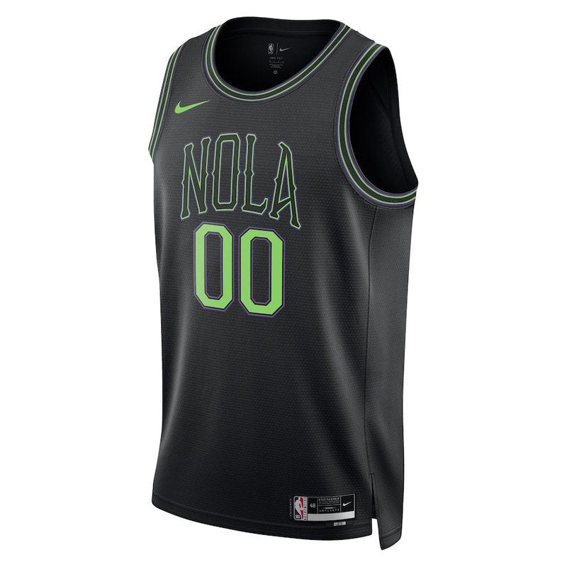 Camiseta NBA unisex de los New Orleans Pelicans (23/24) - Negra - Edición City 