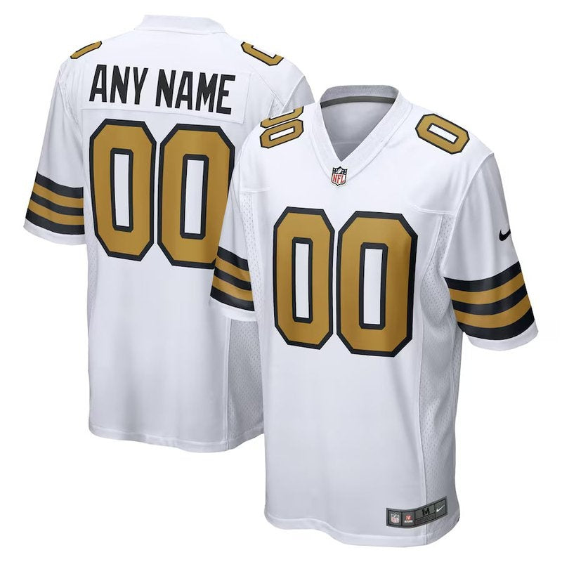 Camiseta personalizada alternativa de la NFL de los New Orleans Saints - Blanca