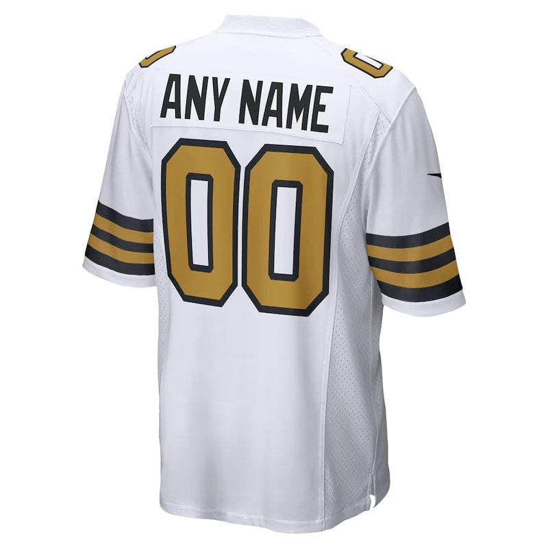 Camiseta personalizada alternativa de la NFL de los New Orleans Saints - Blanca