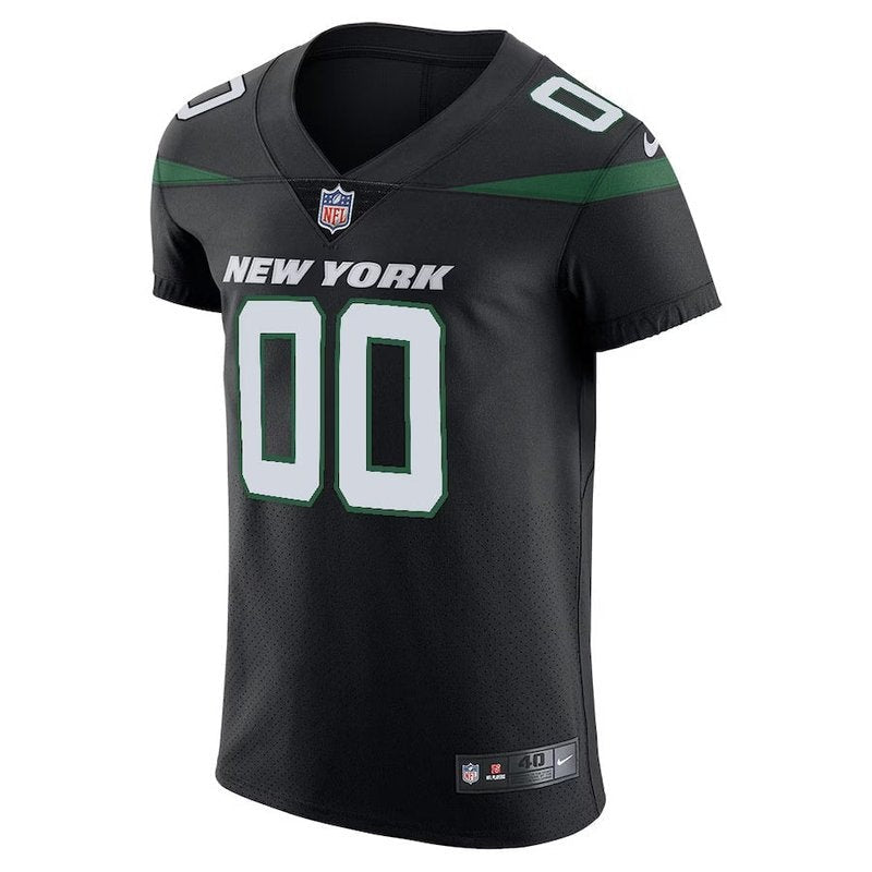 New York Jets - Camisa NFL personalizada Stealth - Preta 