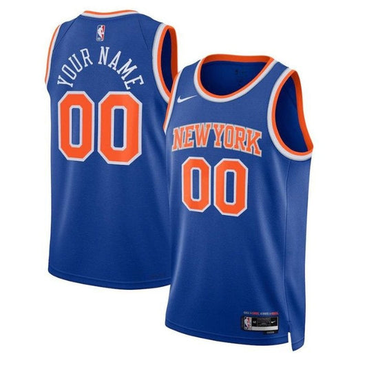 Camiseta NBA unisex de los New York Knicks 2023, azul - Edición Icon 