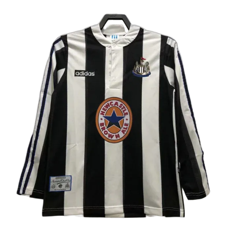 Camiseta local del Newcastle United 95/97 (versión retro de manga larga)