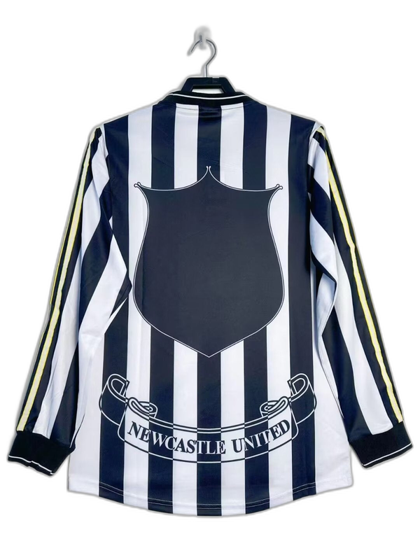 Camiseta local del Newcastle United 97/99 I - Versión retro de manga larga