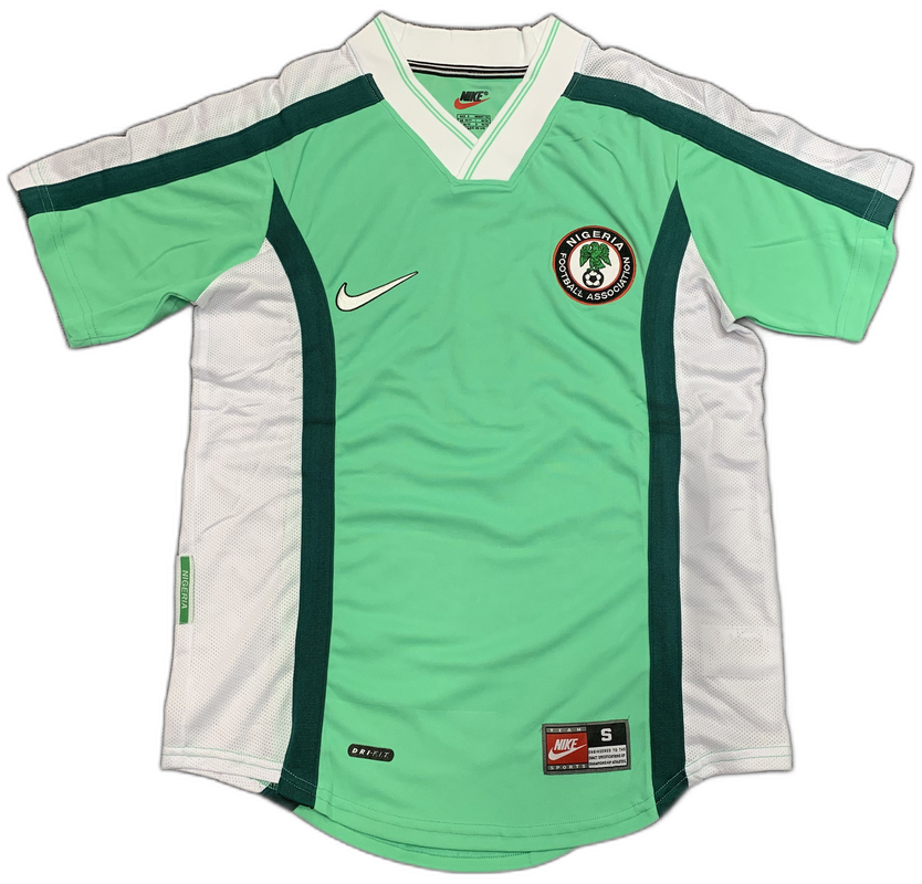 Camisa Nigéria 1998 I Home - Versão Retro
