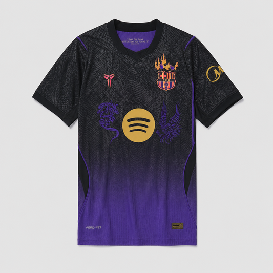 Barcelona 26/27 Away Embroidered Player Jersey - front