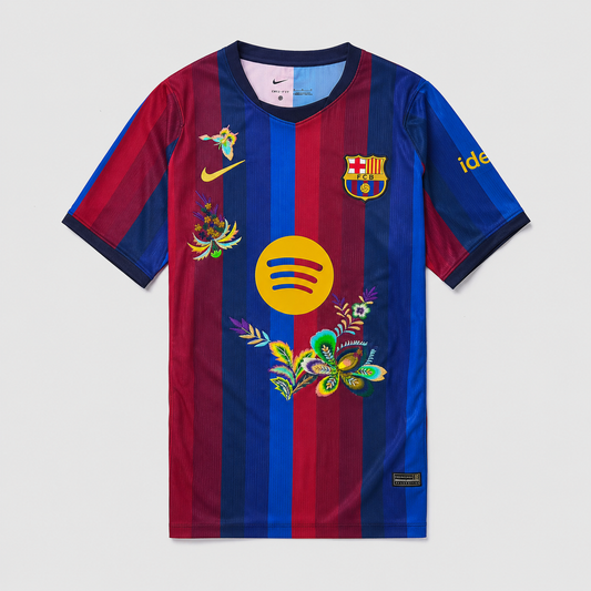 Barcelona 26/27 Home Embroidered Player Jersey - front
