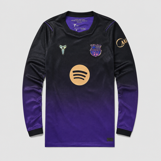Barcelona 26/27 Away Long Sleeve Jersey - front