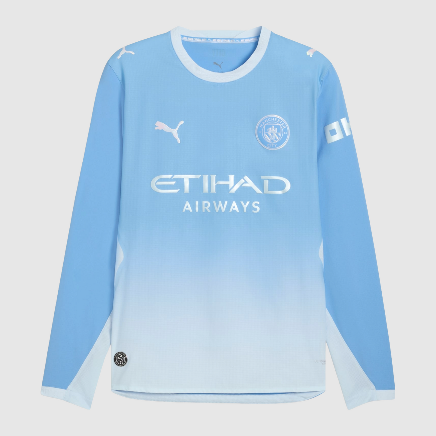 Manchester City 26/27 Home Long Sleeve Player Jersey - front