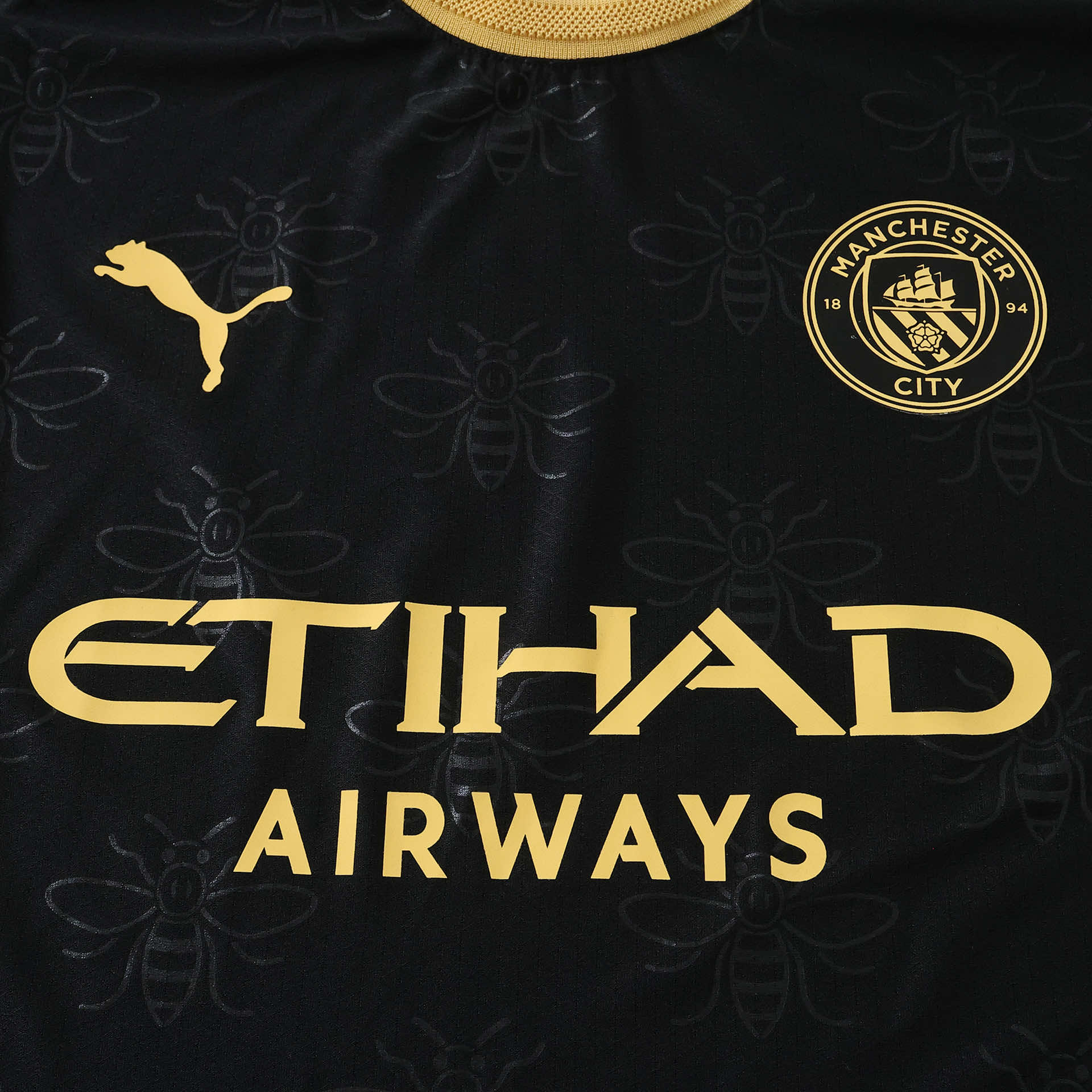 Manchester City 26/27 Away Long Sleeve Player Jersey - back