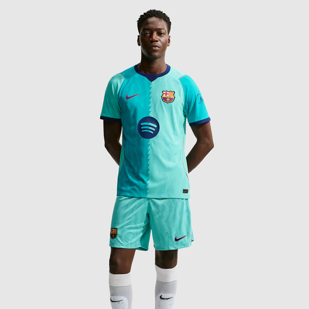 Barcelona 26/27 Third Player Jersey - worn by model front