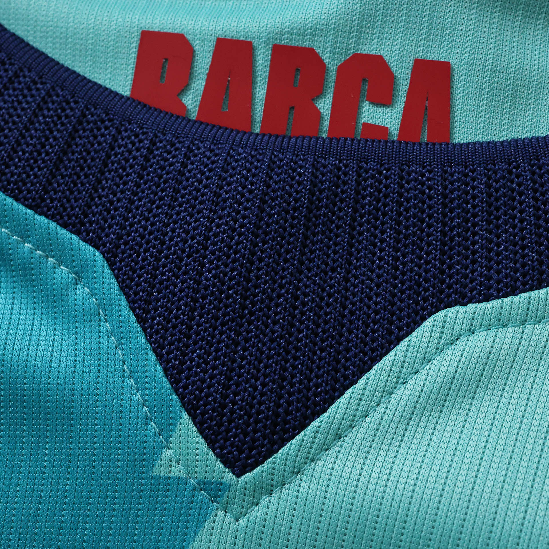 Barcelona 26/27 Third Jersey - Dri-FIT neck label detail