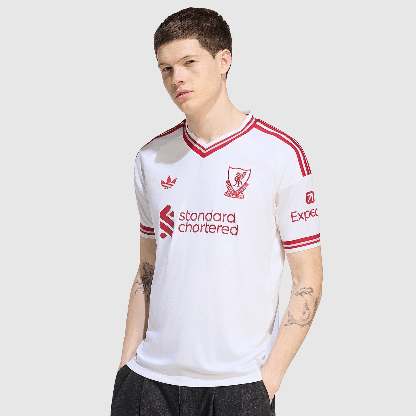 Liverpool 26/27 Away Jersey - worn by model front
