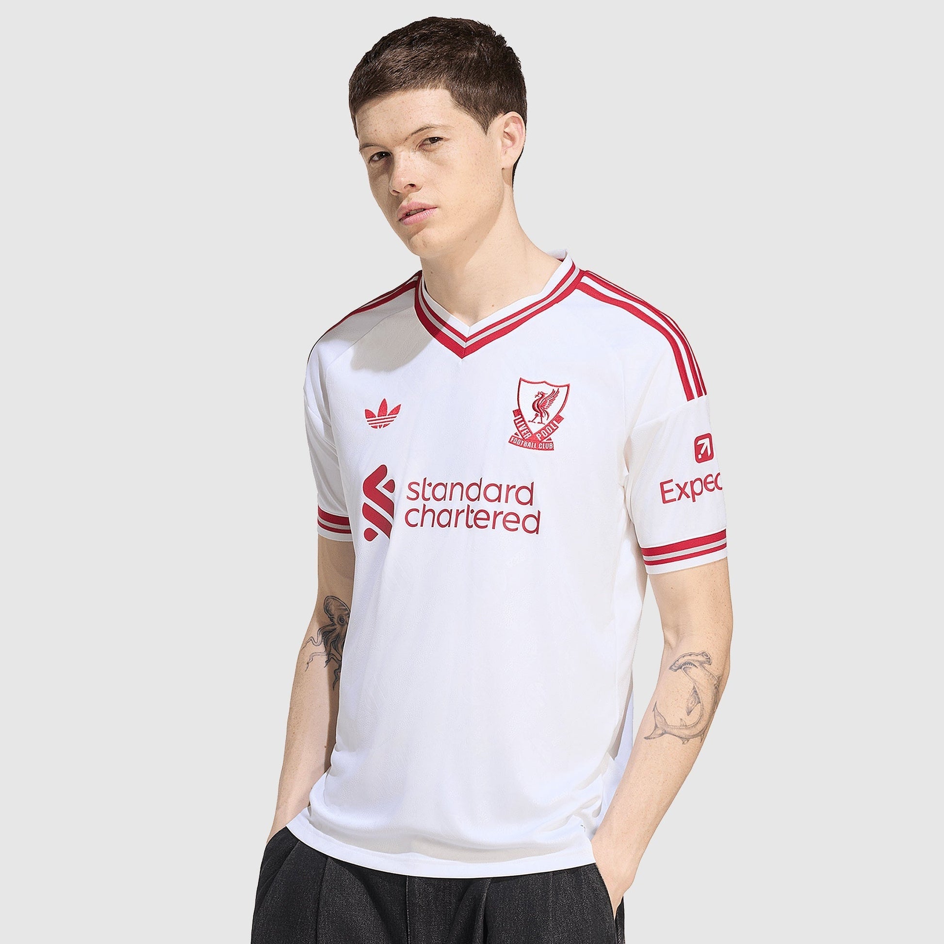 Liverpool 26/27 Away Jersey - worn by model front