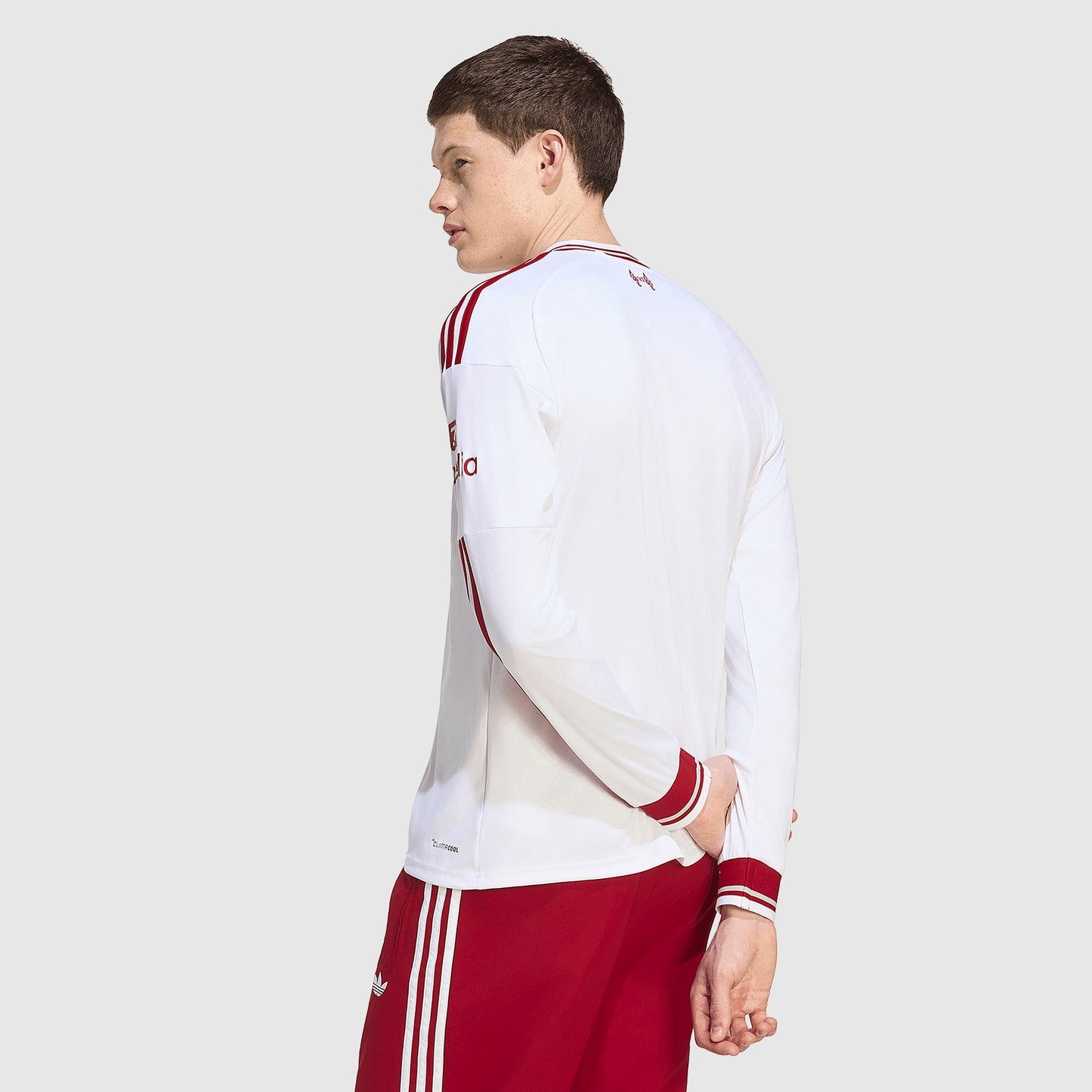 Liverpool 26/27 Away Long Sleeve Jersey - worn by model back