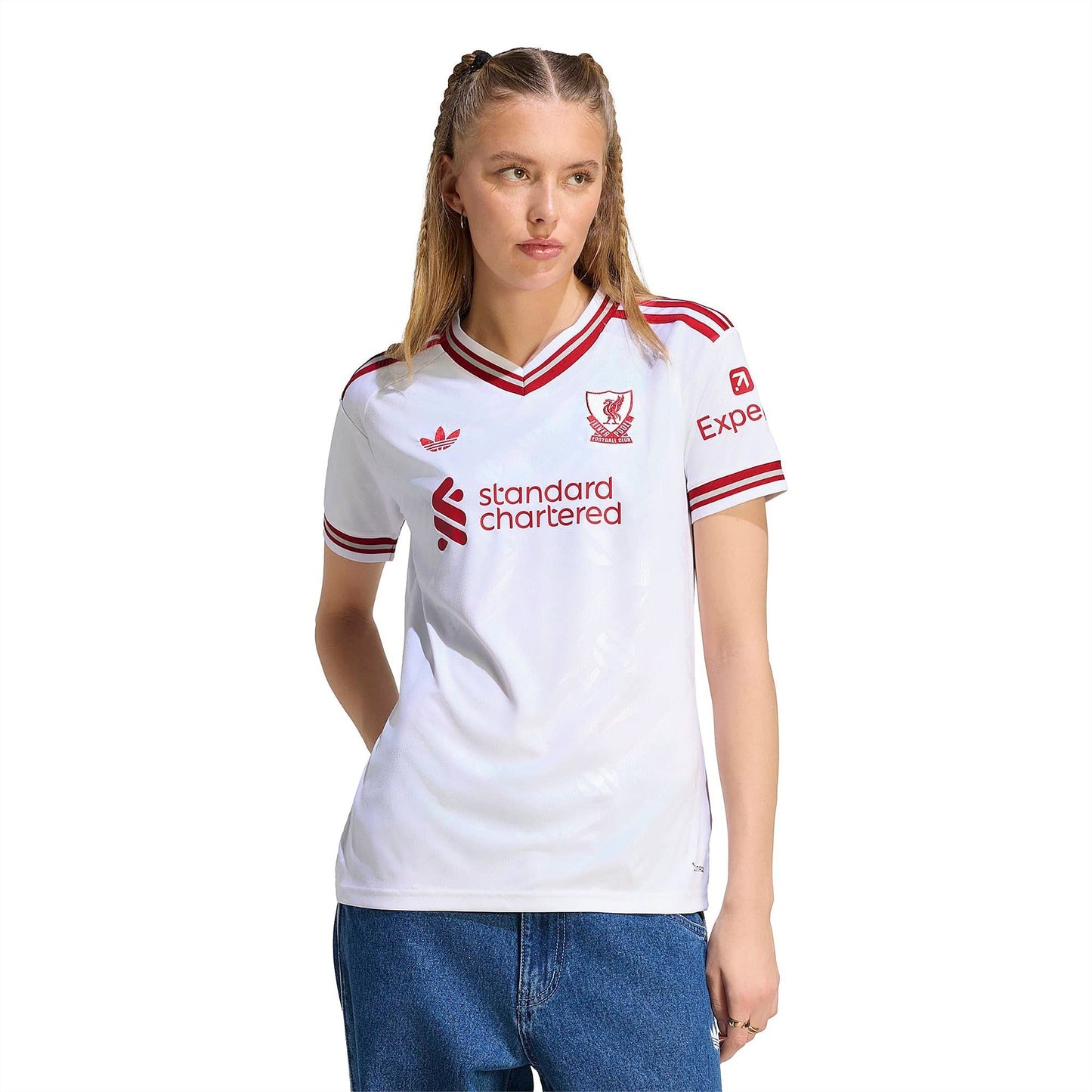 Liverpool 26/27 Away Women's Jersey - worn by model front