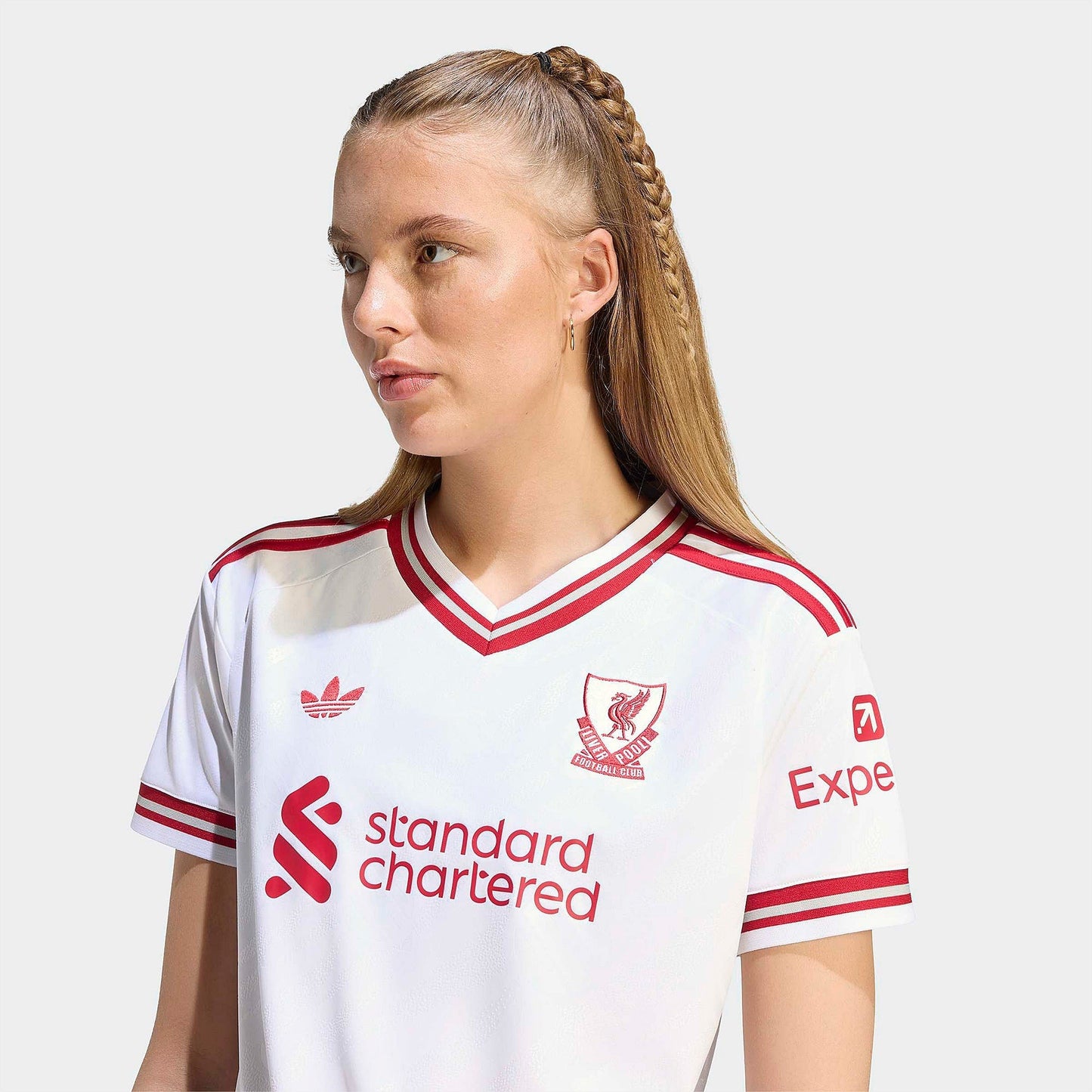 Liverpool 26/27 Away Women's Jersey - crest and chest detail