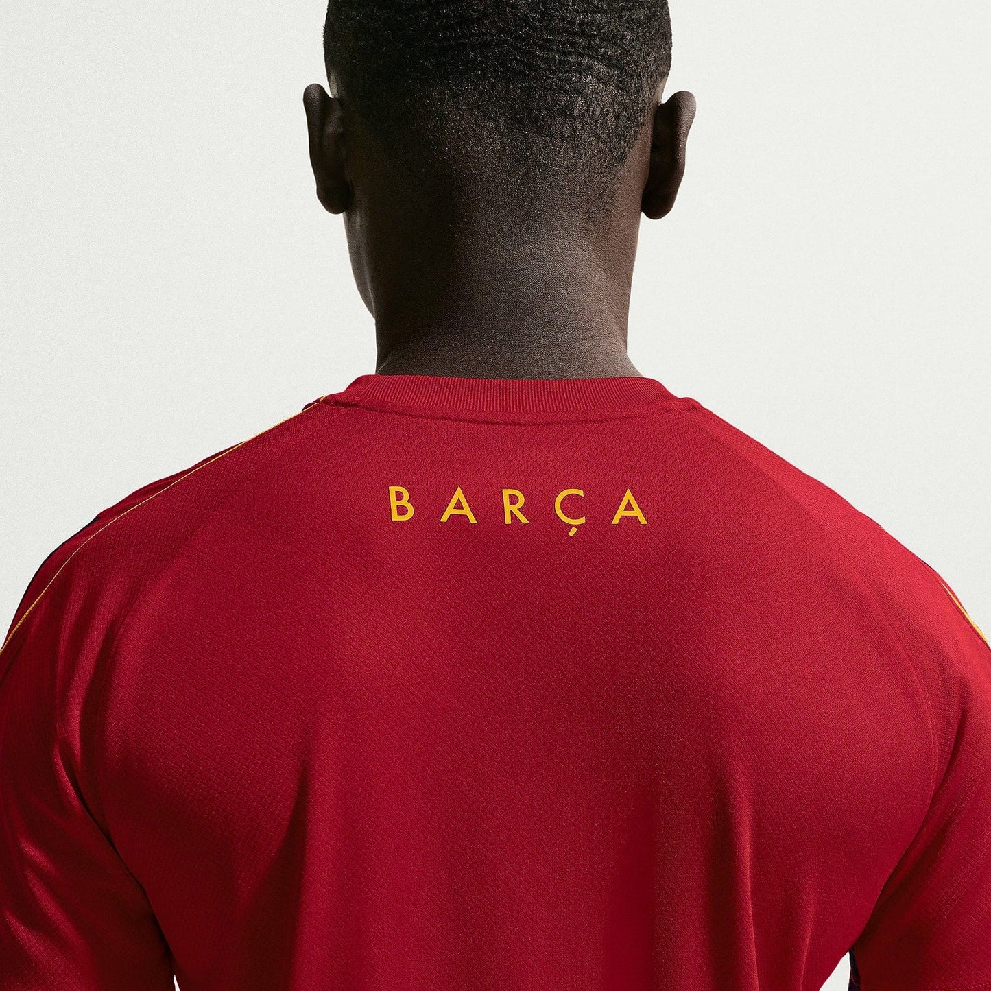 Barcelona 26/27 Training Jersey - BARCA back print detail