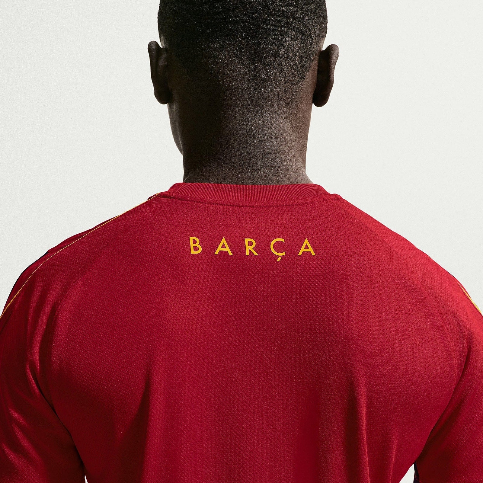 Barcelona 26/27 Training Jersey - BARCA back print detail