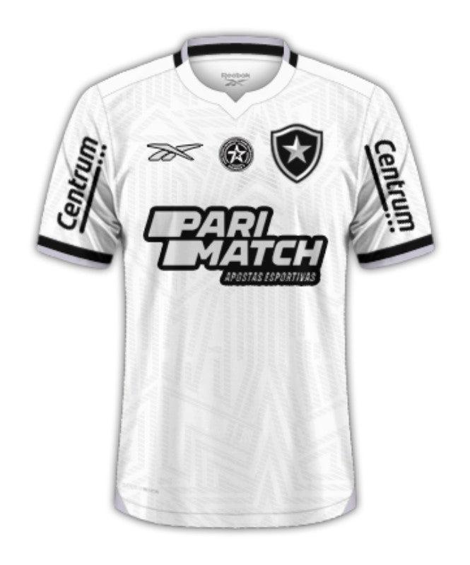 Botafogo 24/25 III Tercera camiseta - Todos los patrocinadores - Versión para fanáticos 
