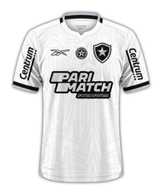 Botafogo 24/25 III Tercera camiseta - Todos los patrocinadores - Versión para fanáticos 